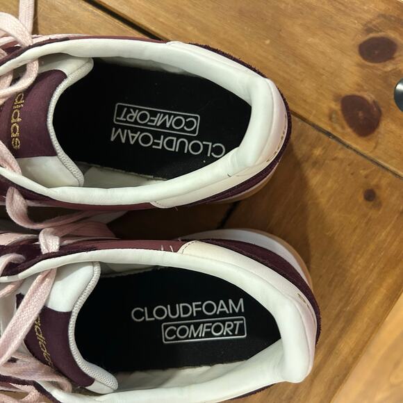 ADIDAS Sz 9.5 Womens Cloud Foam Running 72 Athletic Sports Run Workout Gear - Picture 8 of 11